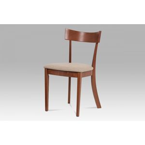 Jídelní židle BC-3333 látka / dřevo Autronic Třešeň