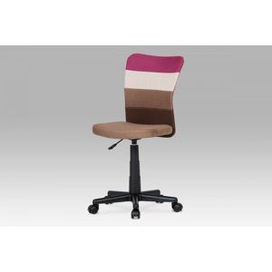 Kancelářská židle KA-N837 látka / plast Autronic Fialová