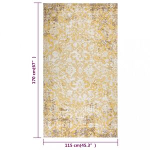 Venkovní koberec PP žlutá Dekorhome 115x170 cm