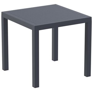 Zahradní stůl 80 cm Tmavě šedá