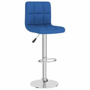 Barová židle látka Dekorhome Modrá