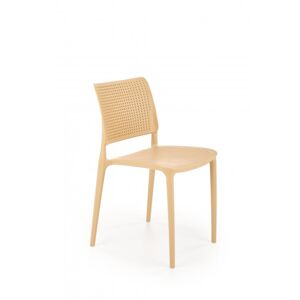 Stohovatelná jídelní židle K514 Halmar Oranžová