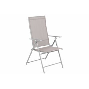 Skládací zahradní židle ocel / textilen