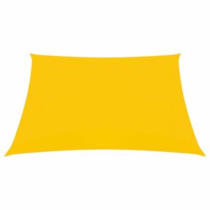 Stínící plachta obdélníková 2x3,5 m oxfordská látka Dekorhome Žlutá