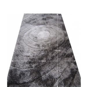 Shaggy koberec VANJA šedý vzor Tempo Kondela 80x150 cm