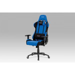 Kancelářská židle KA-F01 BLUE modrá Autronic