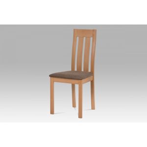 Jídelní židle BC-2602 dřevo / látka Autronic Buk