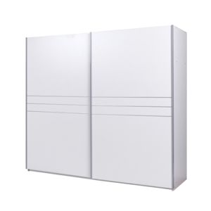 Šatní skříň s posuvnými dveřmi IKOMO bílá Tempo Kondela