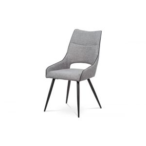 Jídelní židle HC-021 GREY2 šedá / černá Autronic
