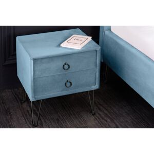 Noční stolek IMAS Dekorhome Modrá