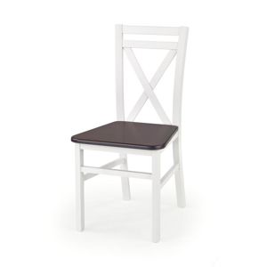 Dřevěná židle DARIUSZ 2 Halmar Ořech / bílá