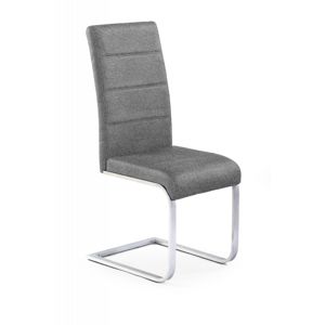 Jídelní židle K351 šedá / chrom Halmar