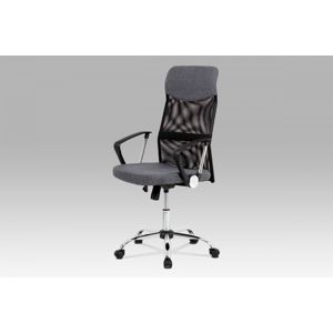 Kancelářská židle KA-E301 GREY šedá / černá Autronic